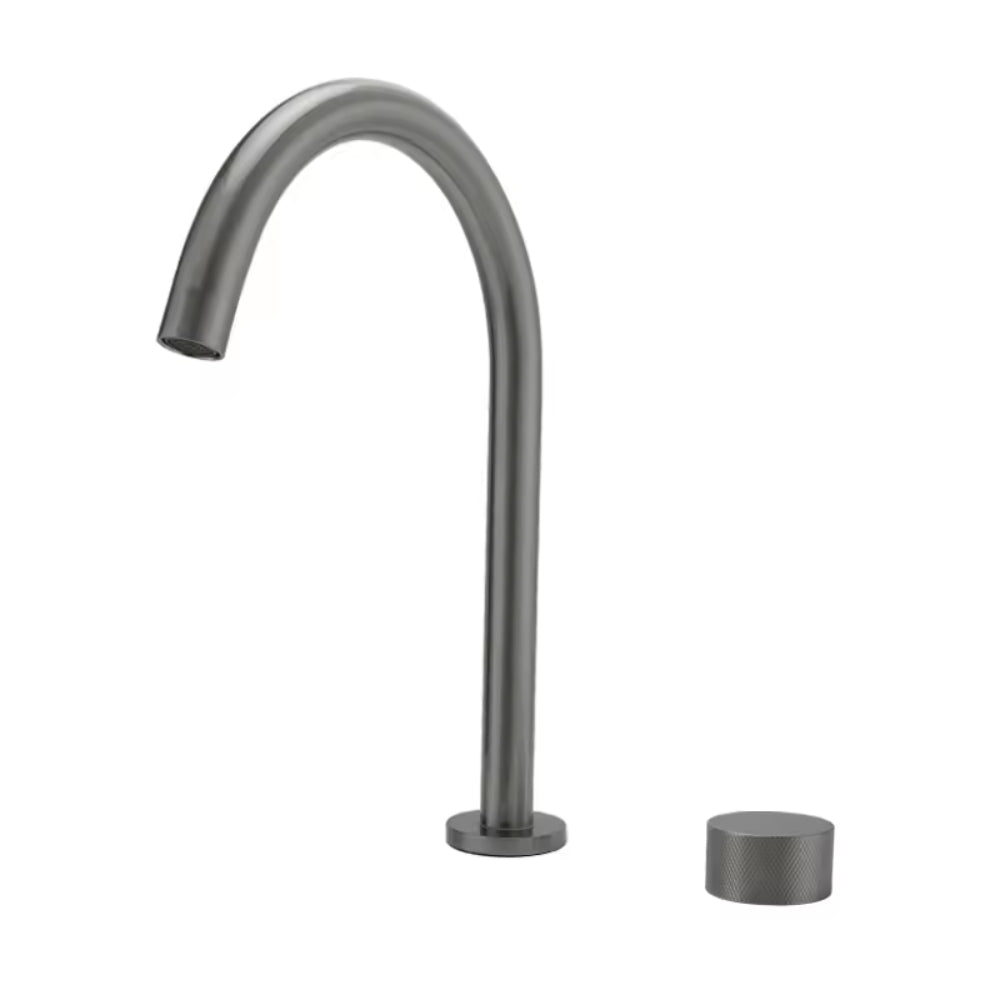 Tropea KC1180A Gooseneck Spout & Round Mixer Set