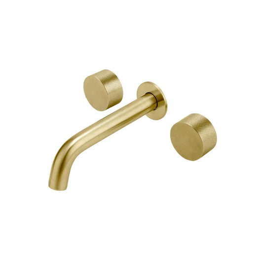 Tropea KC1299A Wall Spout & Round Taps Set