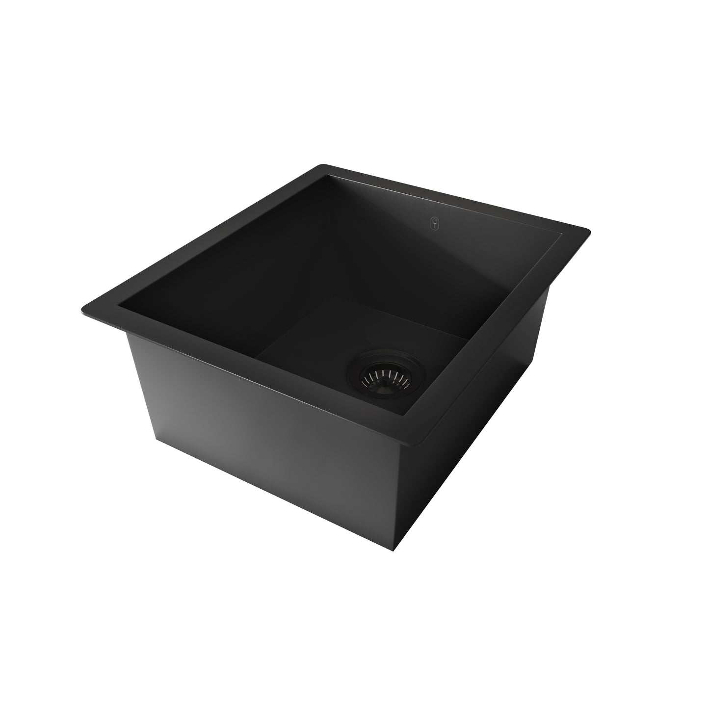 Tropea Shallow Single Sink - Matte Black