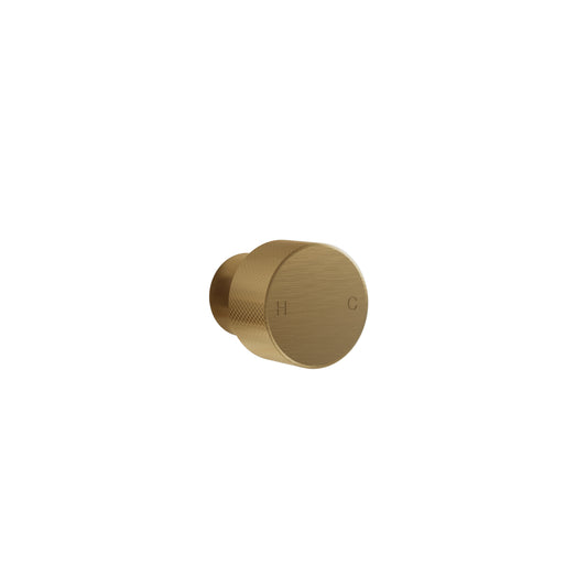 Tropea Wall Shower Mixer - Brushed Brass