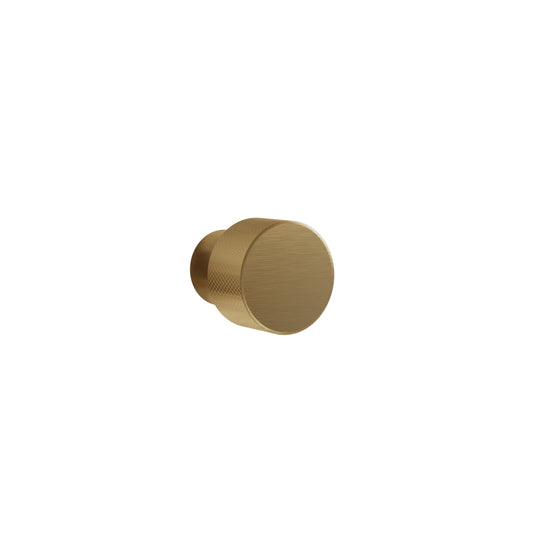 Tropea Round Shower Diverter - Brushed Brass