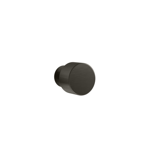 Tropea Round Shower Diverter - Brushed Gunmetal