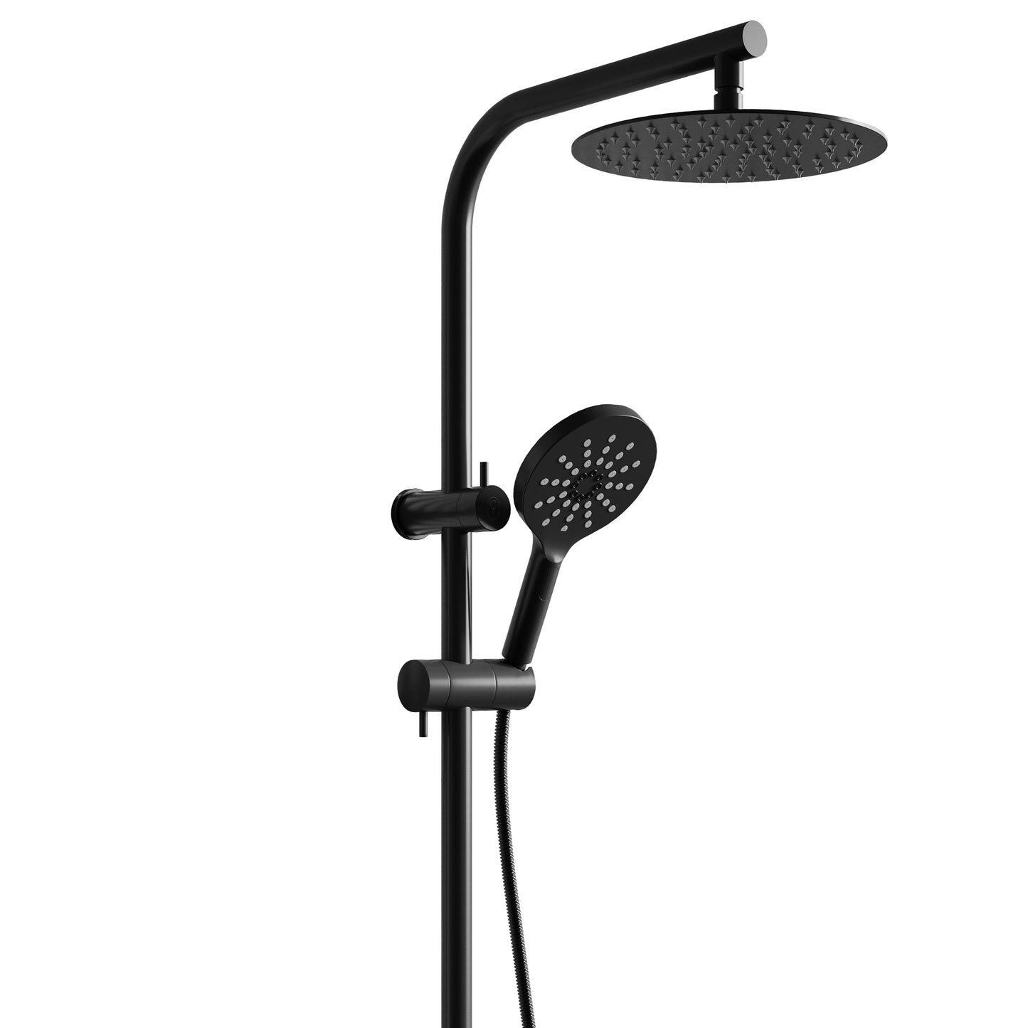 Tropea 2-in-1 Shower Set - Matte Black