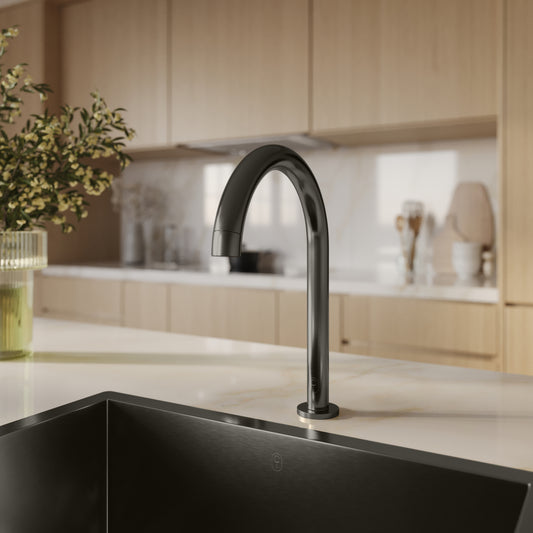 Tropea Swivel Spout - Brushed Gunmetal