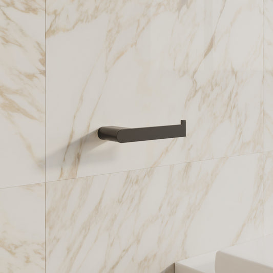 Tropea Toilet Roll Holder - Matte Black