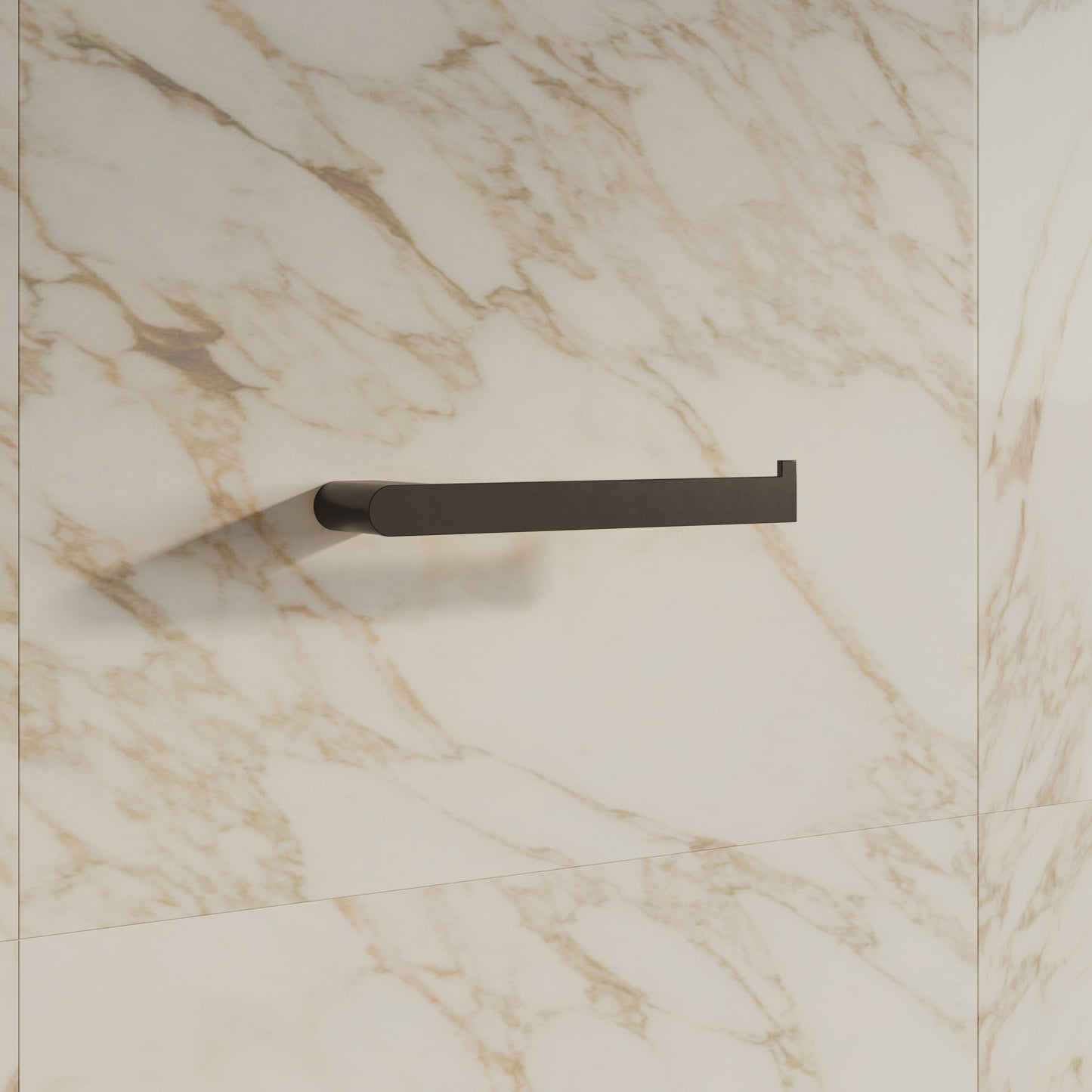 Tropea Hand Towel Holder - Matte Black