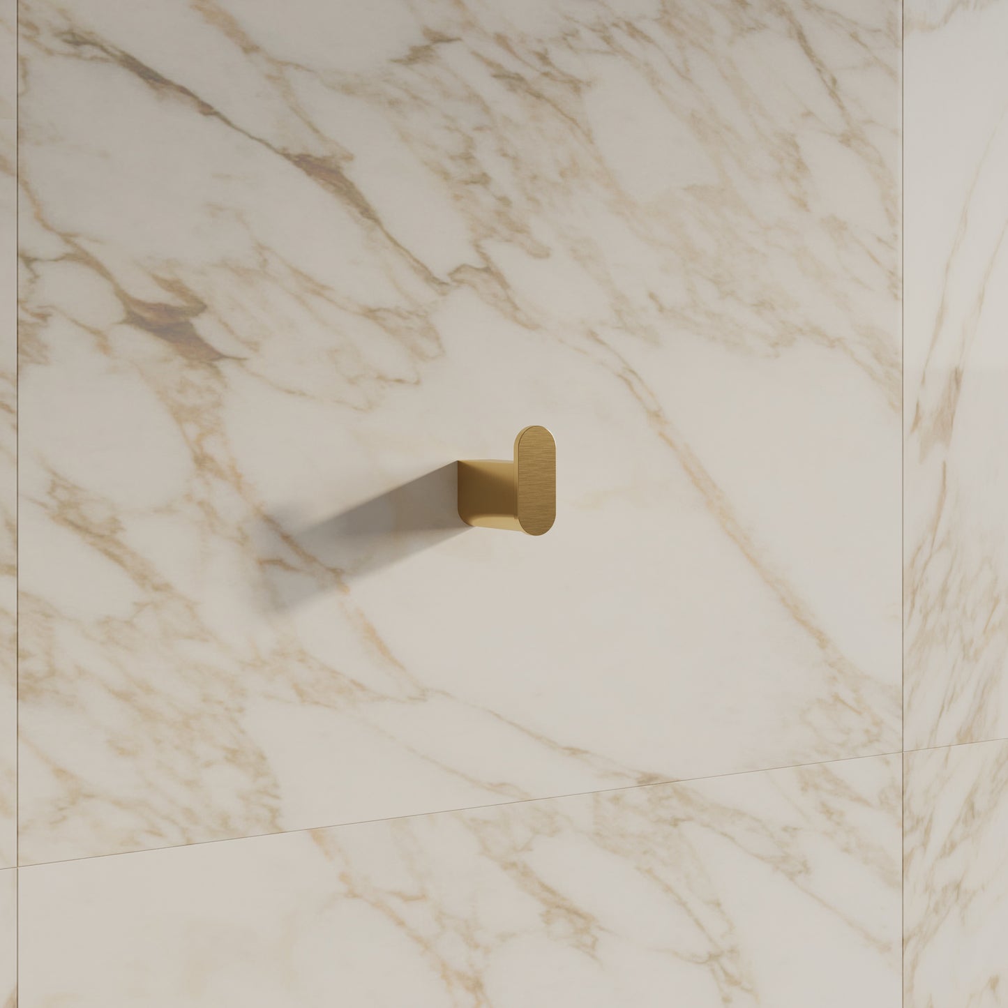 Tropea Robe Holder - Brushed Brass