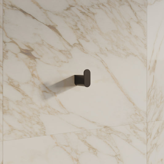 Tropea Robe Holder - Matte Black