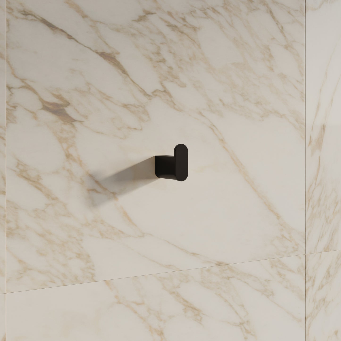Tropea Robe Holder - Matte Black
