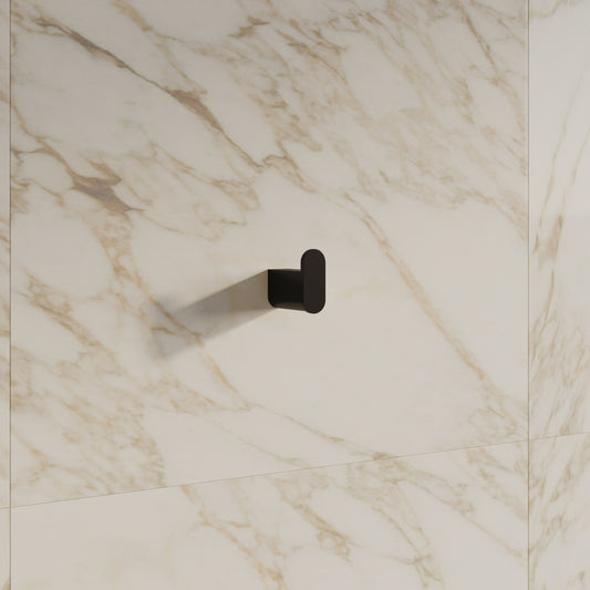 Tropea Robe Holder - Matte Black